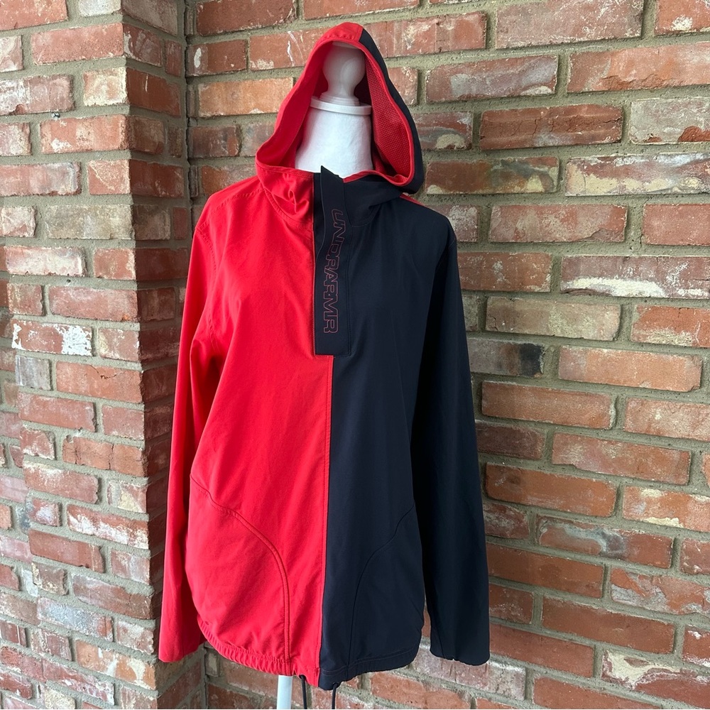 Under Armour Red and Black Pullover with Joggers